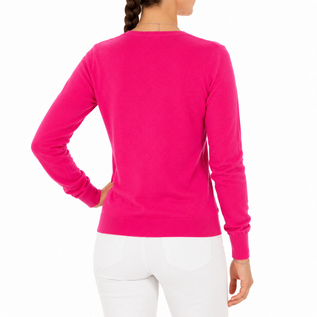 maglia cashmere scollo a V