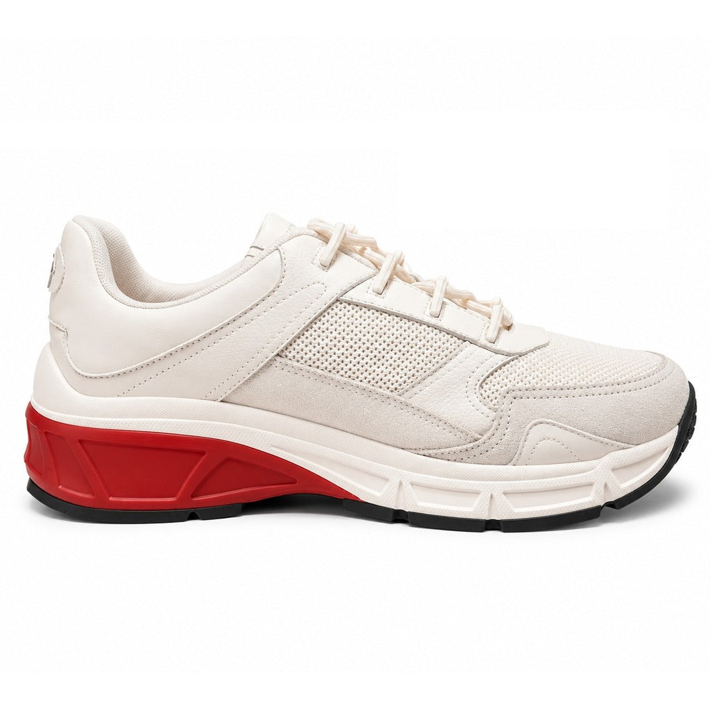 sneakers calf and mesh