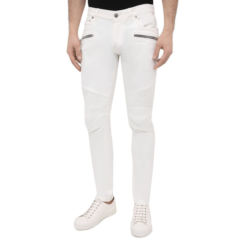jeans slim fit bianchi