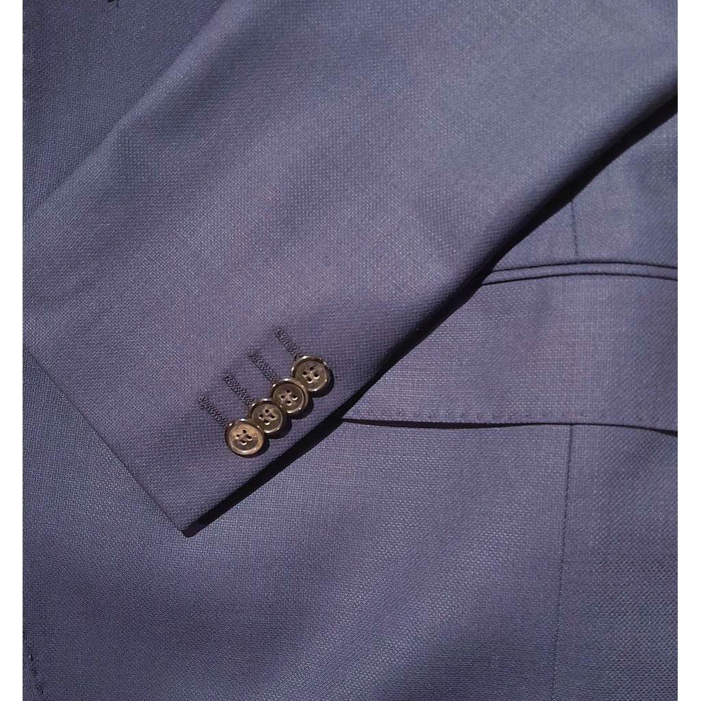 Completo lana blu navy