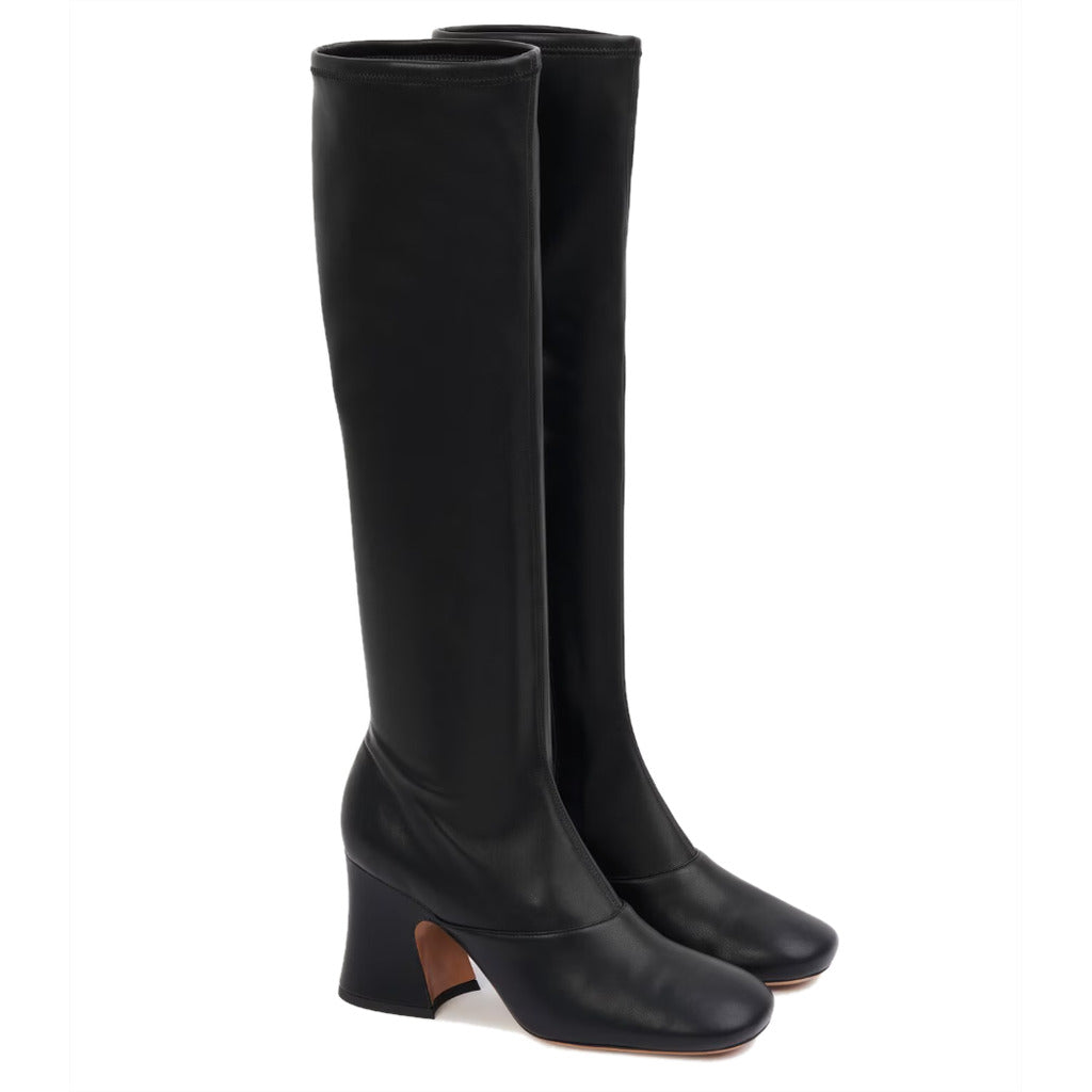 janis heeled boot black