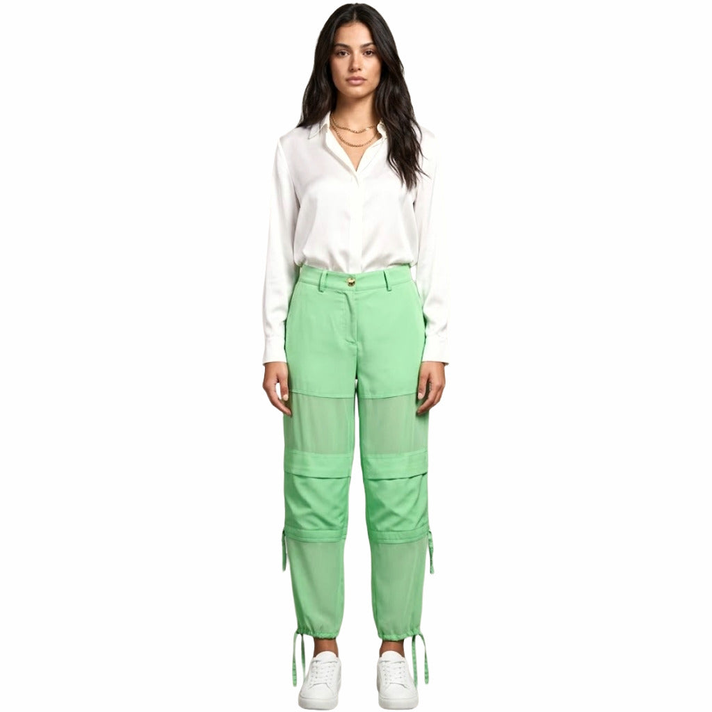 pantaloni priapo verde