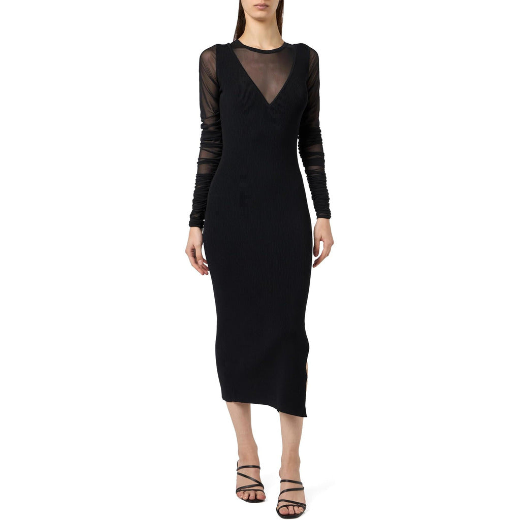 abito bergamotto in tulle