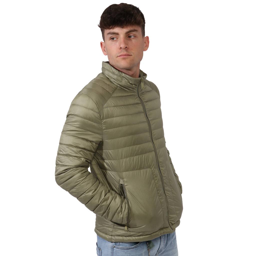 piumino leggero verde