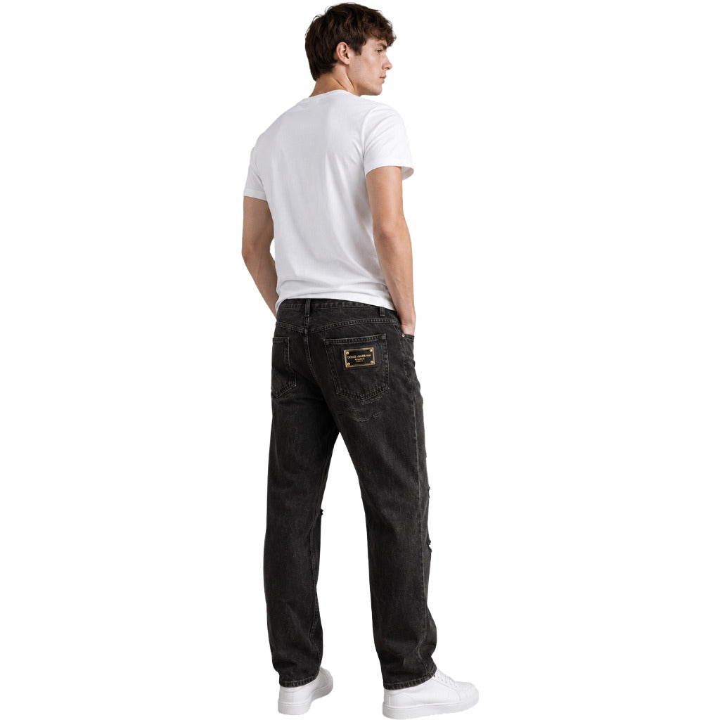 jeans strappati regular