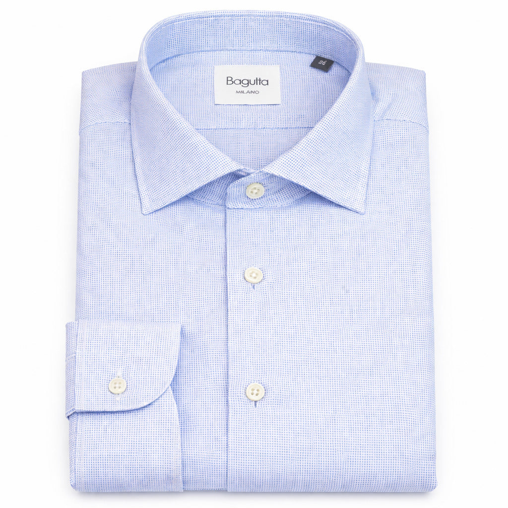 Bagutta camicia slim fit in 100% cotone