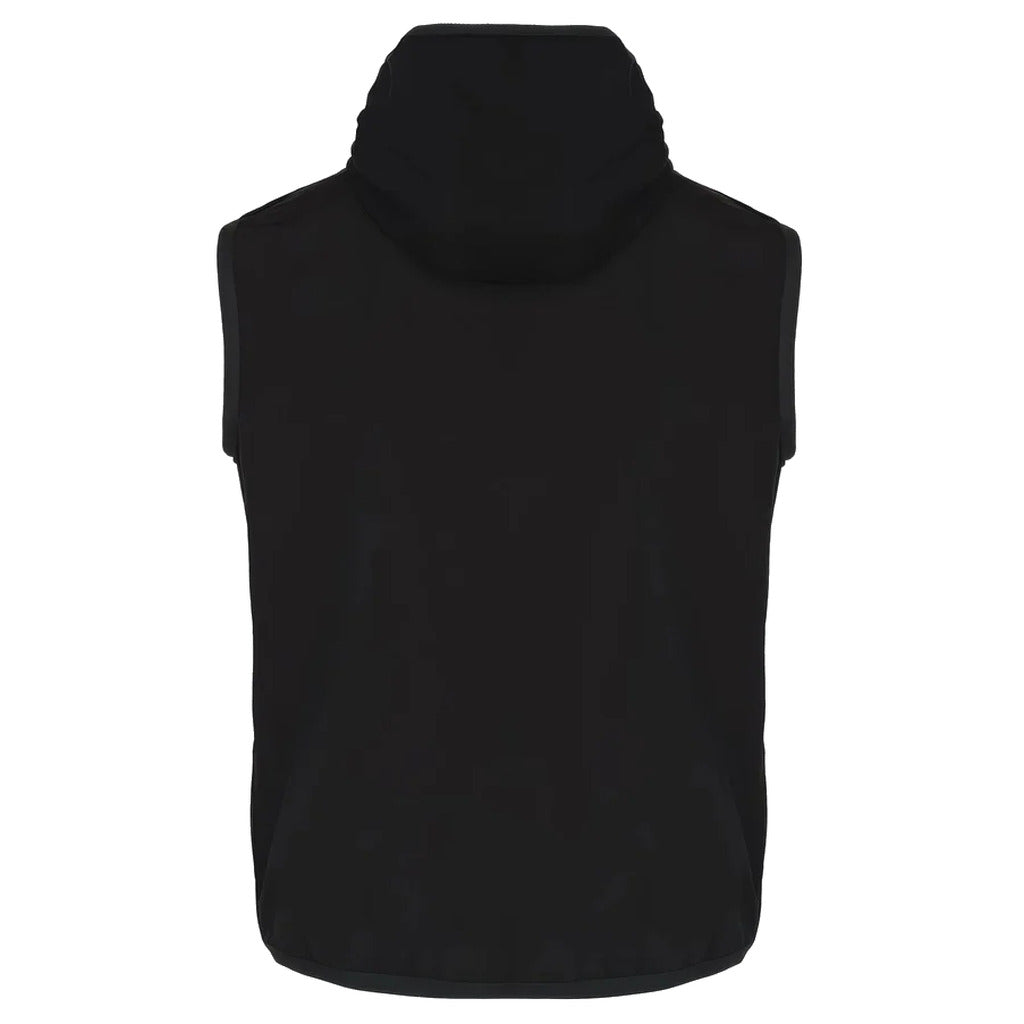 gilet con targhetta logo