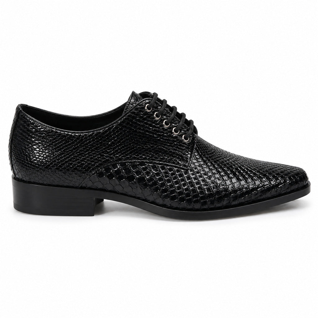 derby in pitone nero
