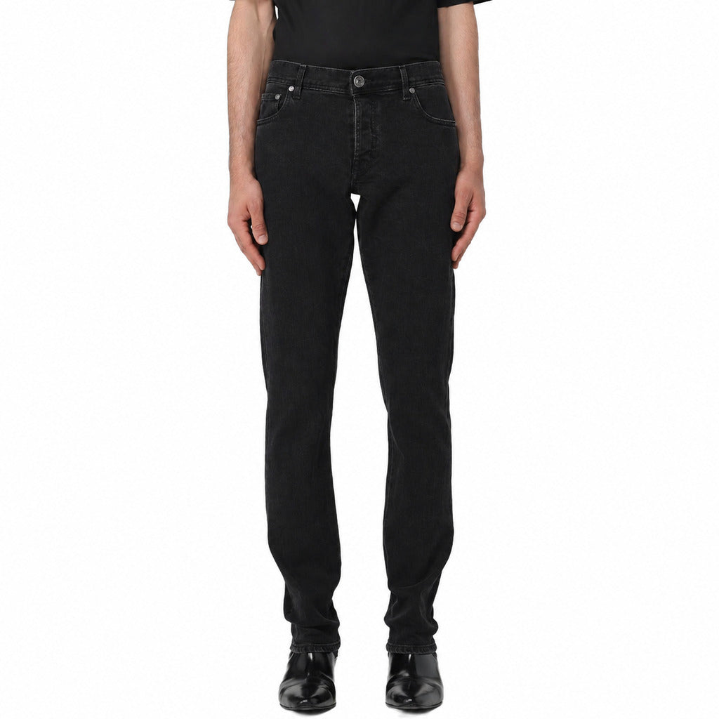 denim slim fit black