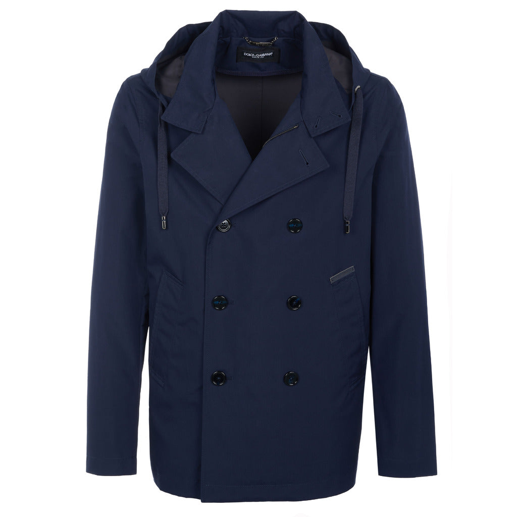 giubbotto double face navy