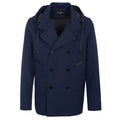 giubbotto double face navy