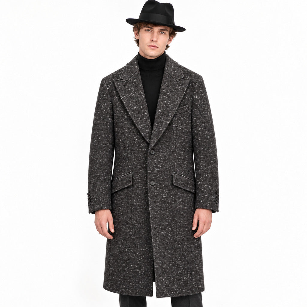 cappotto in tweed