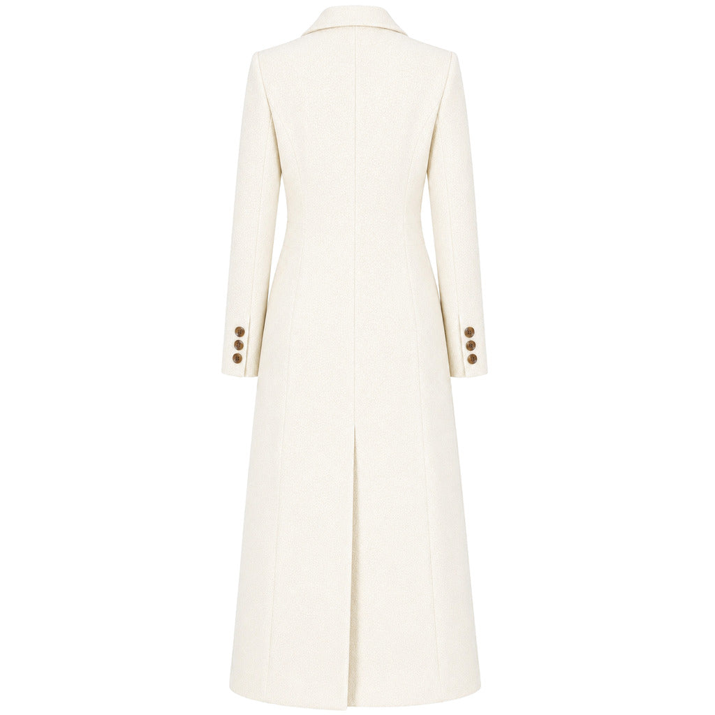 cappotto capolavoro lungo panna