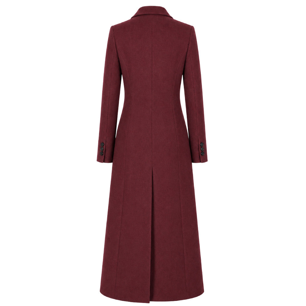 cappotto capolavoro lungo bordeaux
