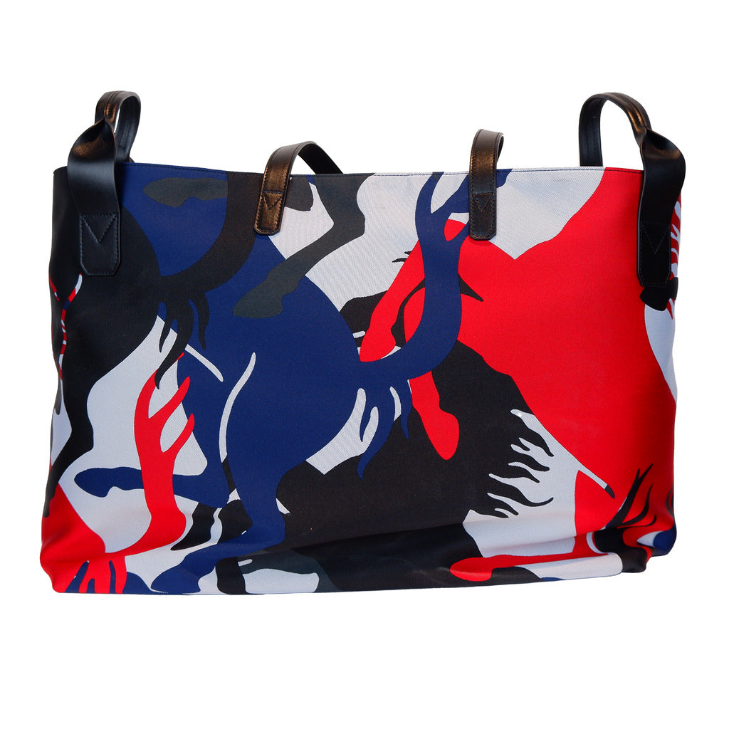 shopping bag pattern logo