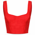titone top rosso