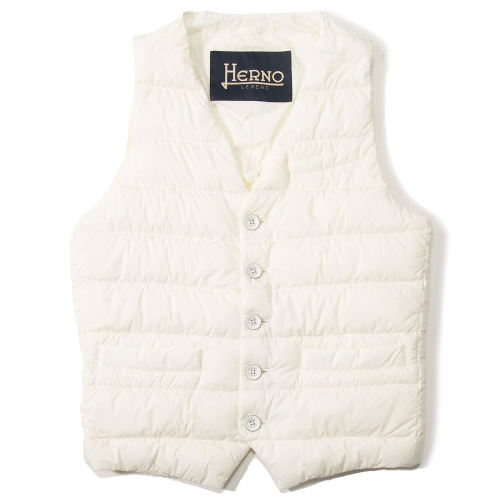 gilet piumino bianco