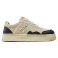 sneakers scamosciate beige