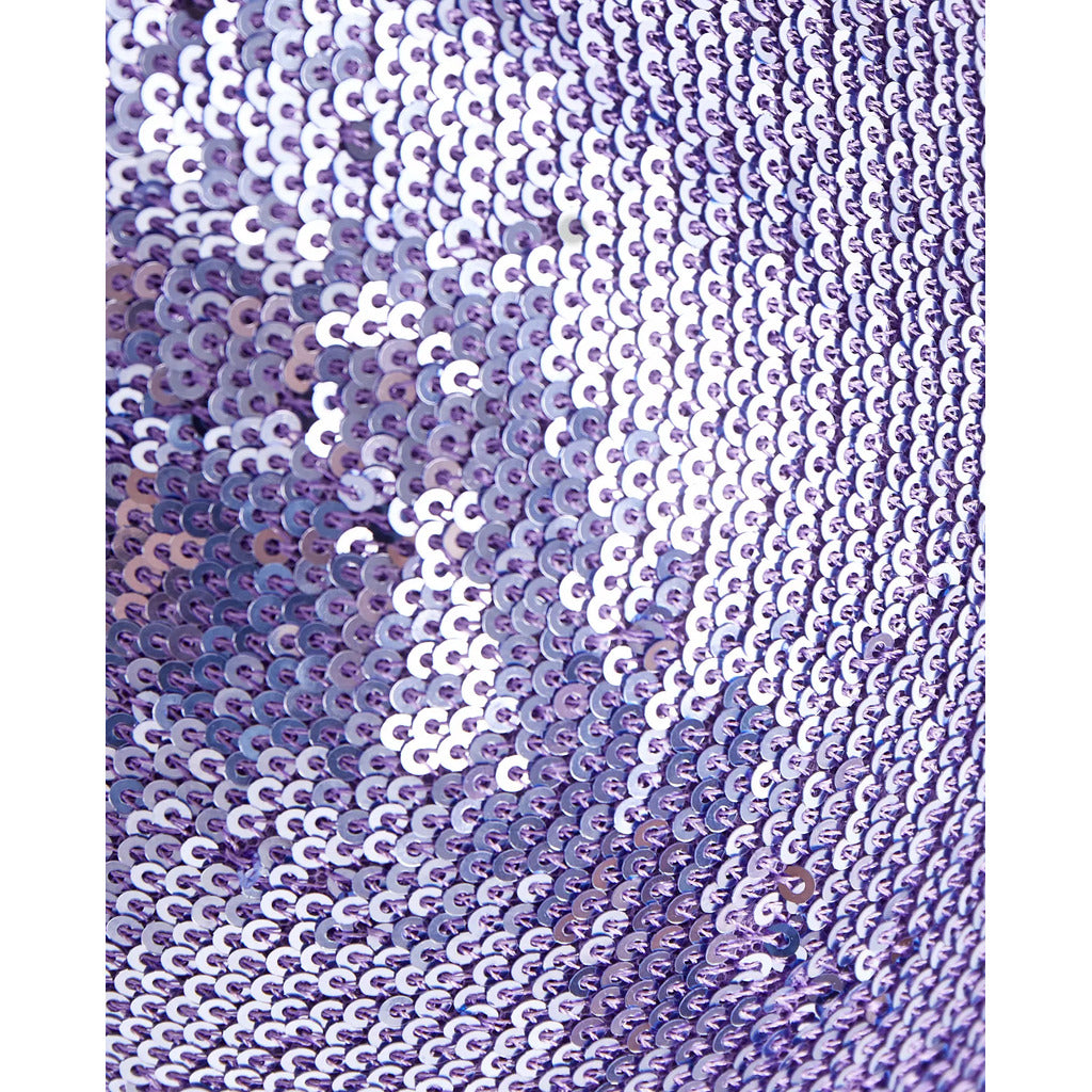 abito lungo viola