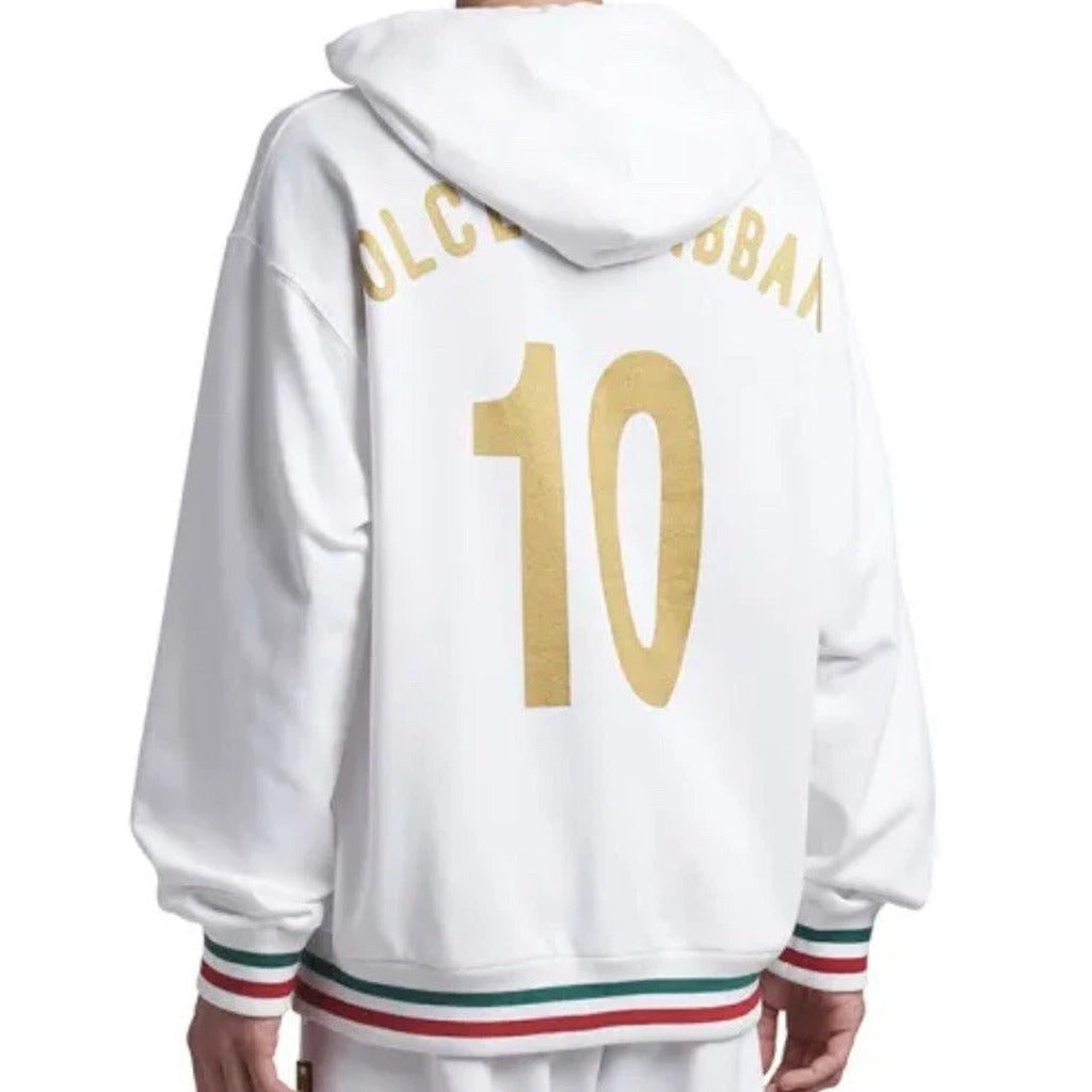 optical white hoodie
