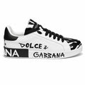 sneakers portofino black & white