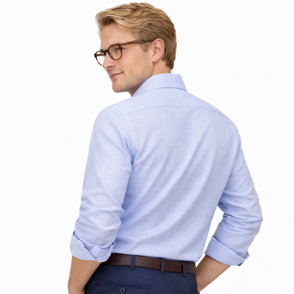 Bagutta camicia slim fit in 100% cotone