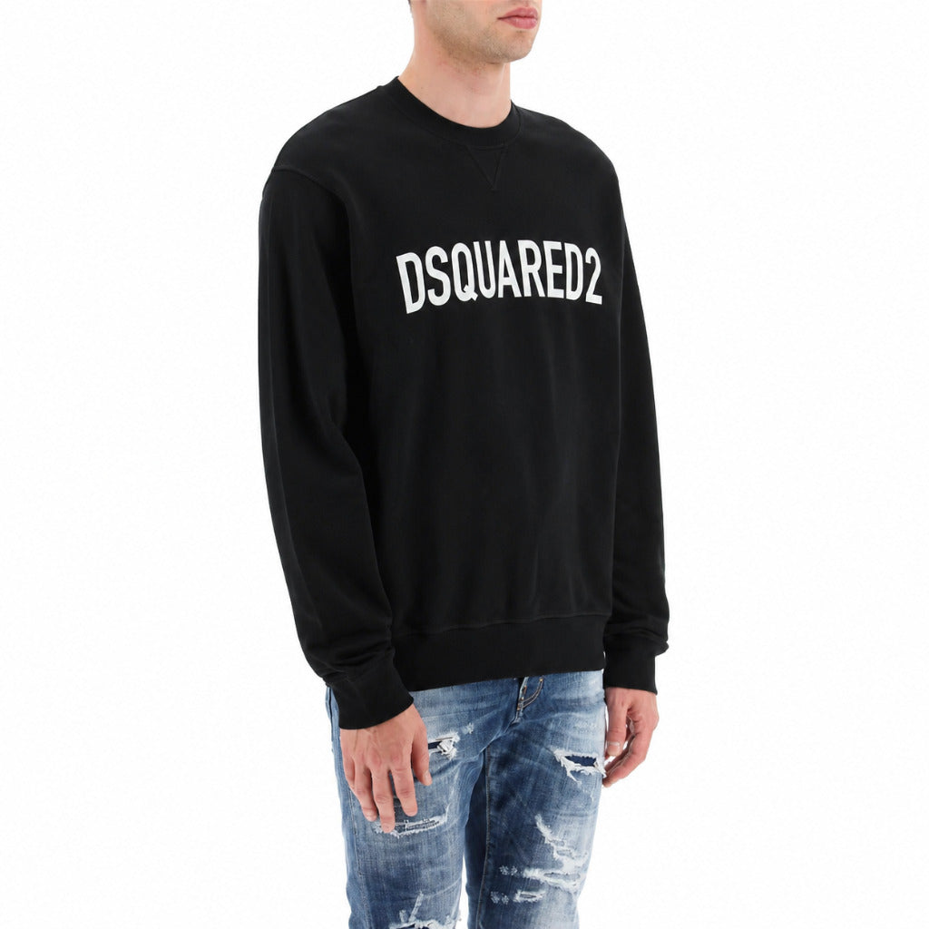 DSQUARED 2 felpa girocollo stampa logo