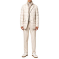 Giacca imbottita beige