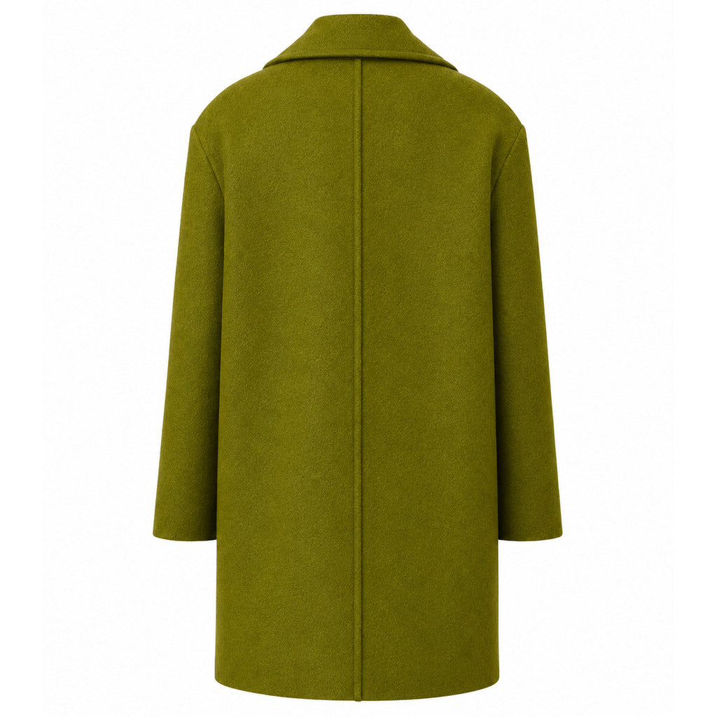 cappotto doppiopetto corto lana