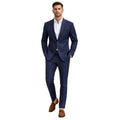 completo lana blu navy