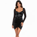 abito con bustier