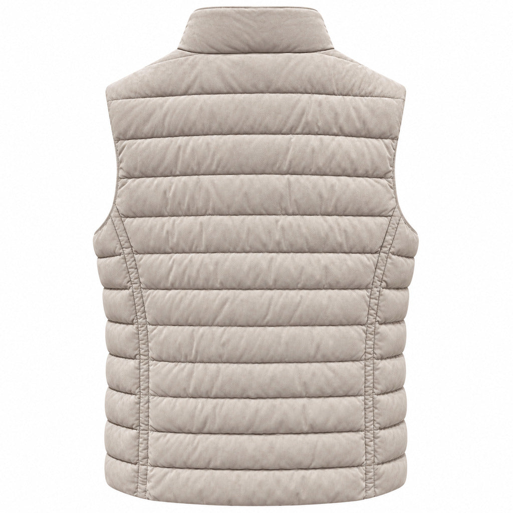 gilet in pelle
