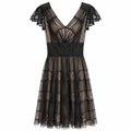 abito con pizzo