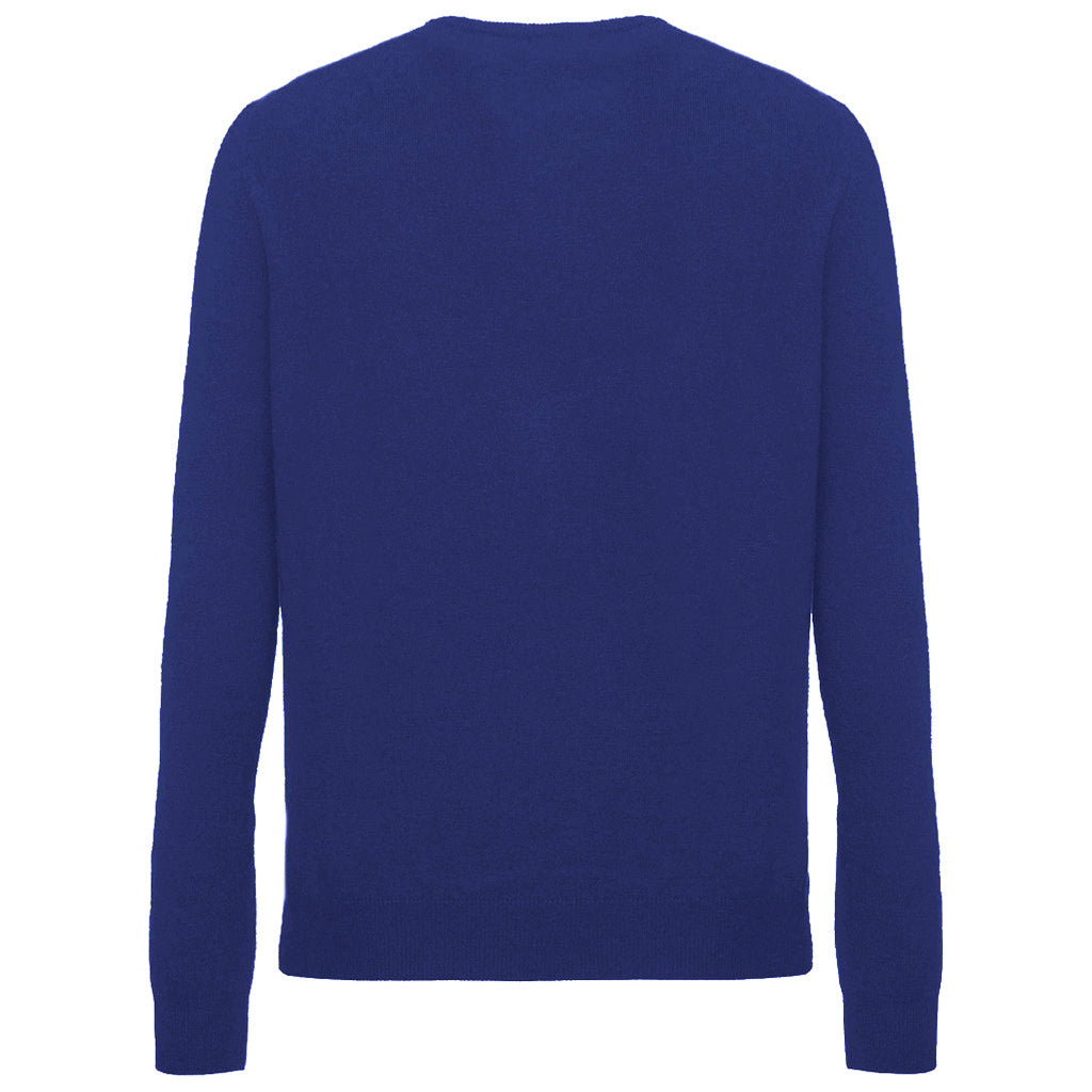 paricollo misto cashmere zaffiro