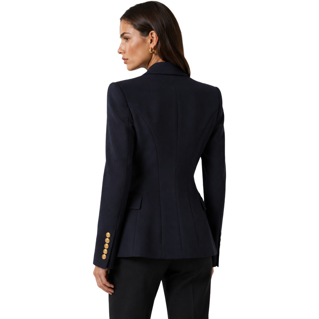 giacca monopetto blu
