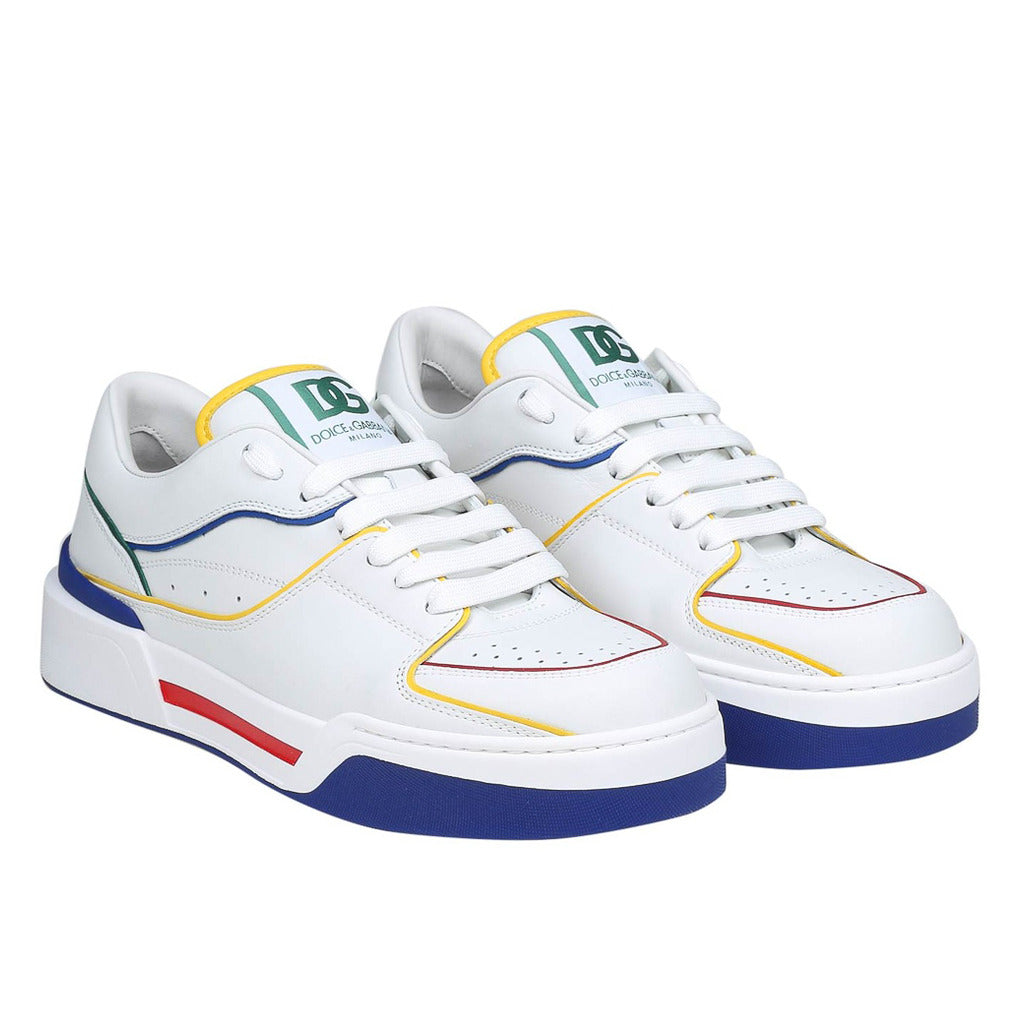 sneakers basse vit. nappato