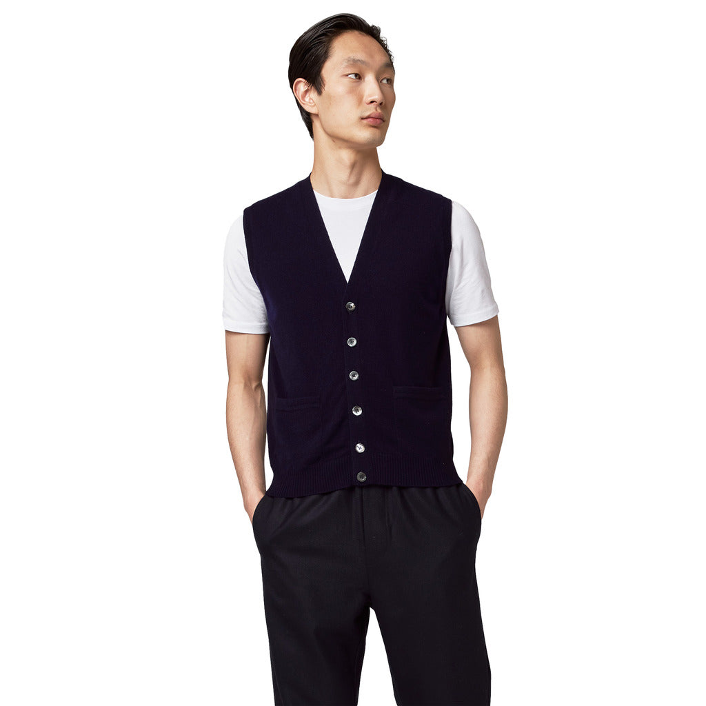 gilet bottoni basic