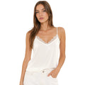 top bianco con pizzo