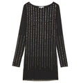 abito tulle con strass