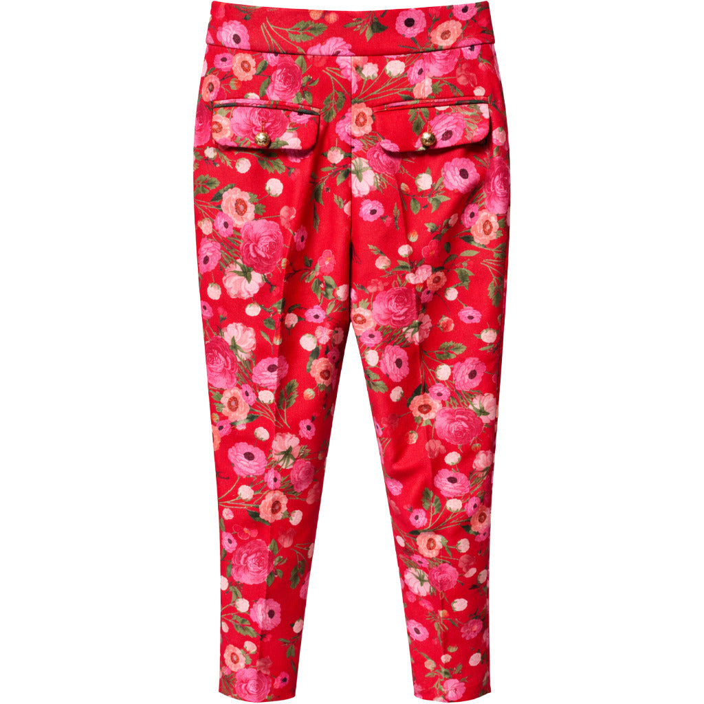 Pantaloni fantasia floreale