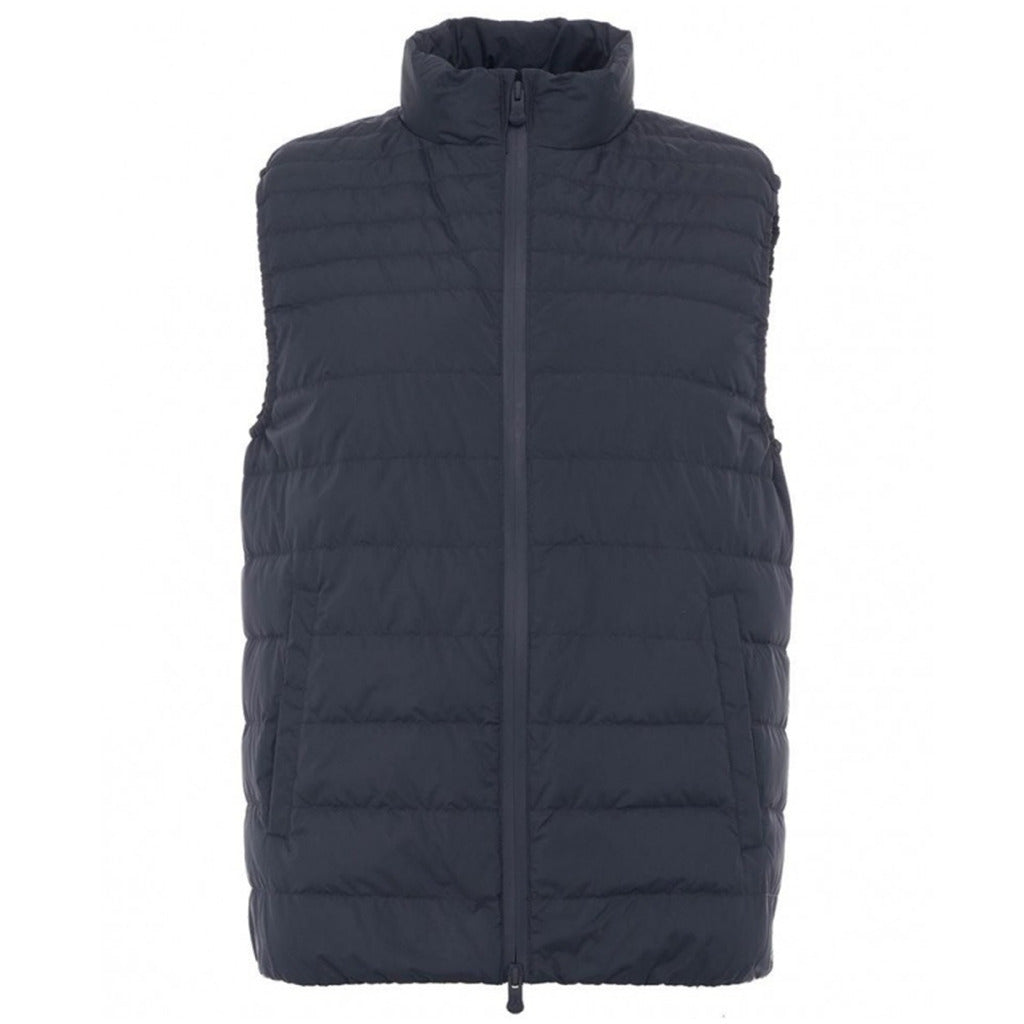 gilet smanicato blu