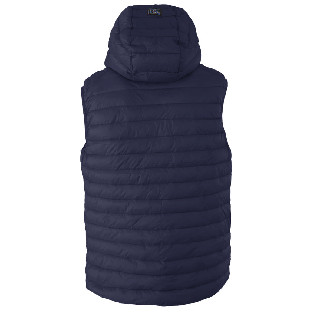 gilet piumino blu