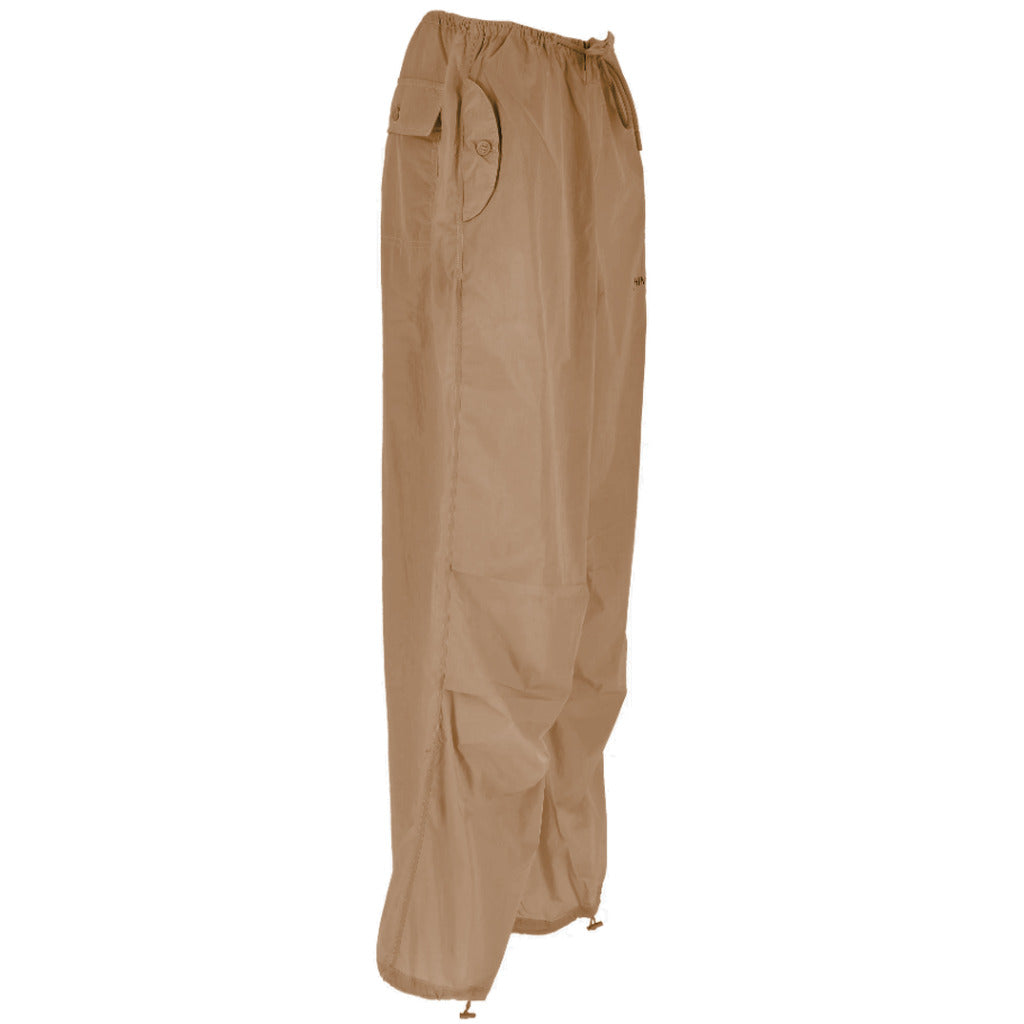 pantaloni nylon marrone