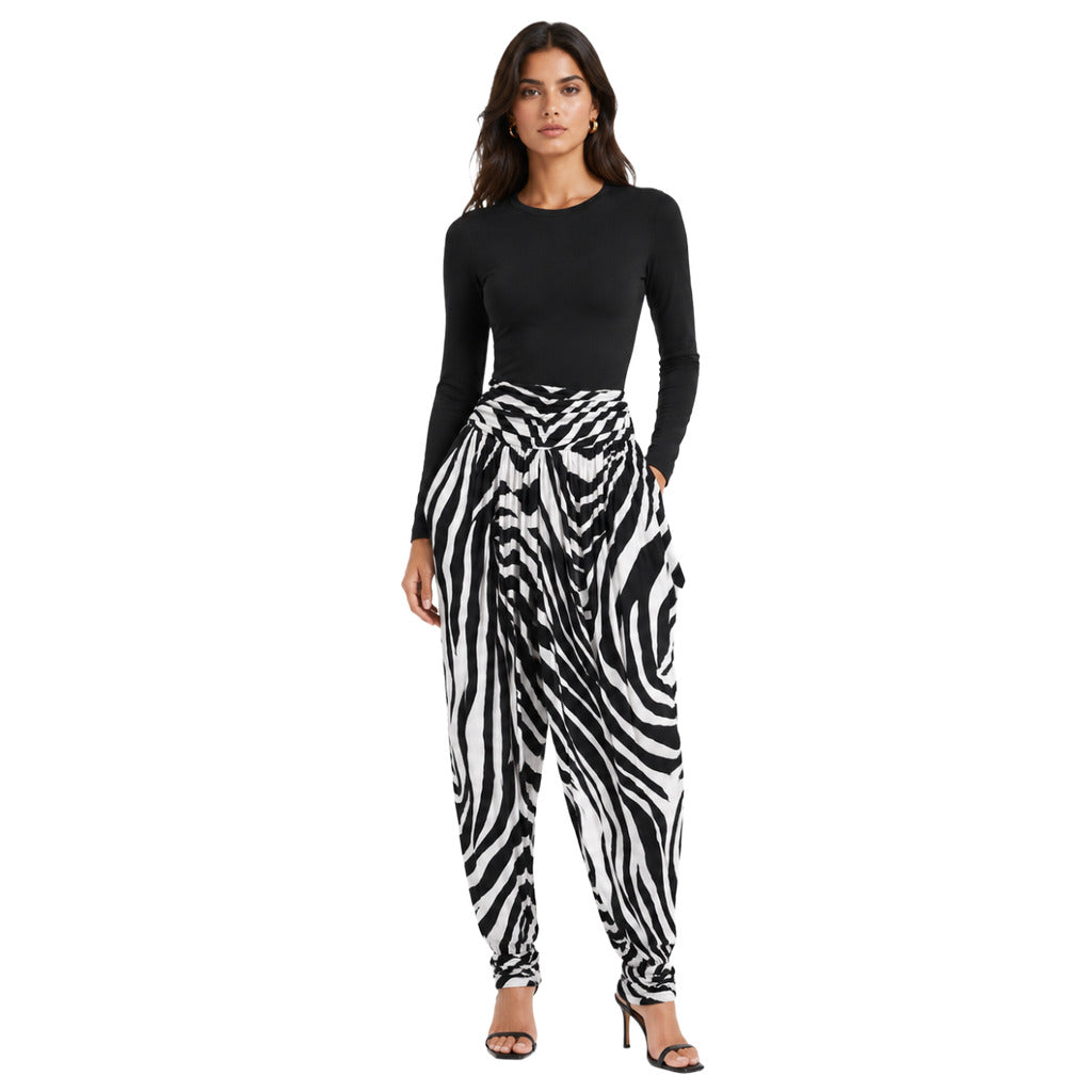 Pantalone zebrato