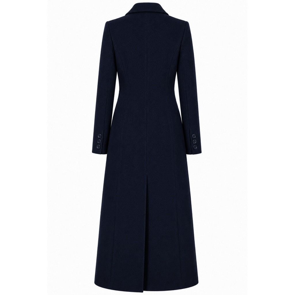 cappotto capolavoro lungo blu