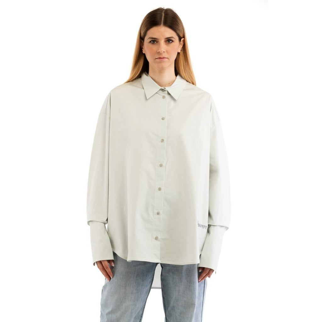 camicia metal grey
