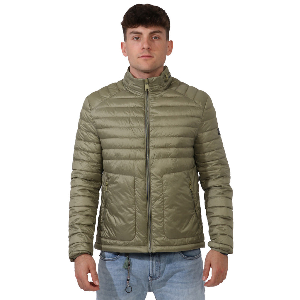 piumino leggero verde