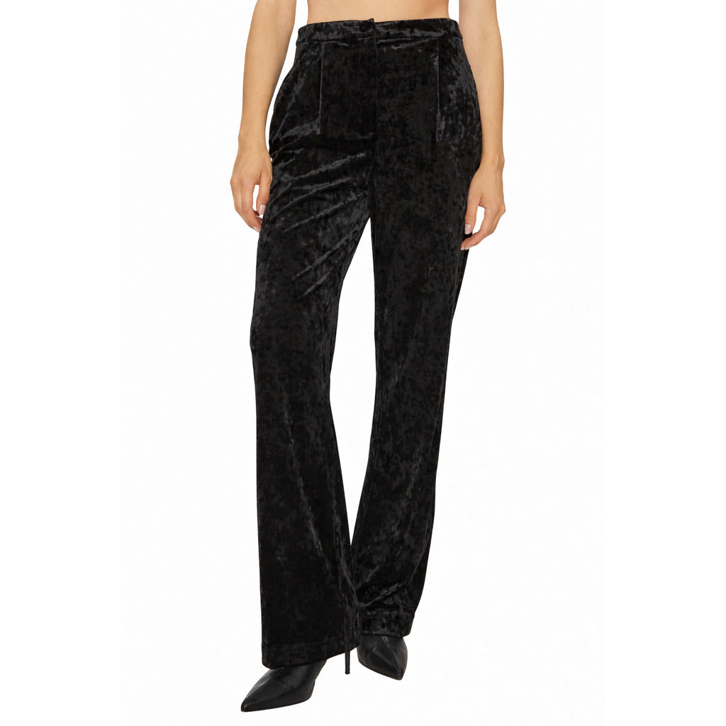 pantaloni velluto nero