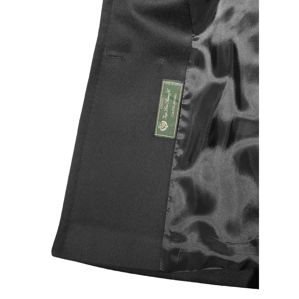 cappotto peacoat doppiopetto nero
