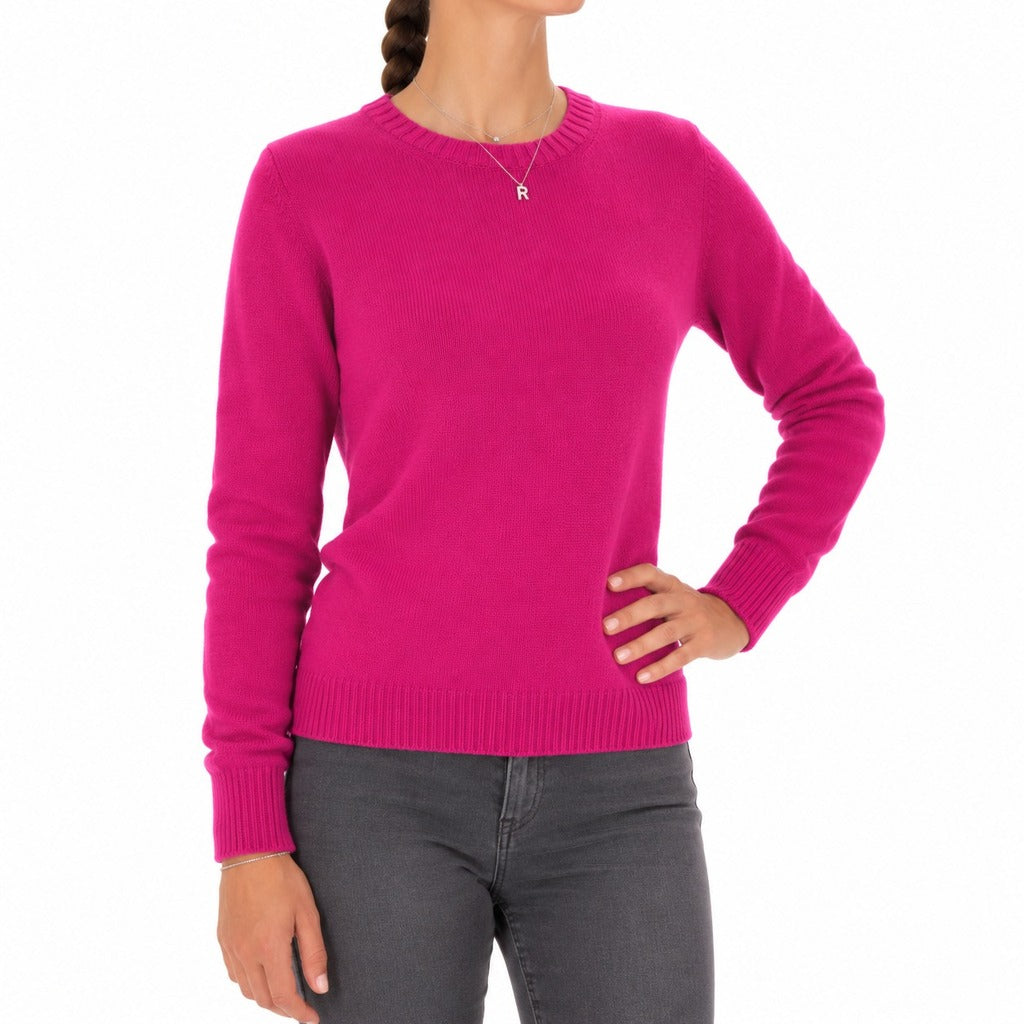maglia cashmere girocollo